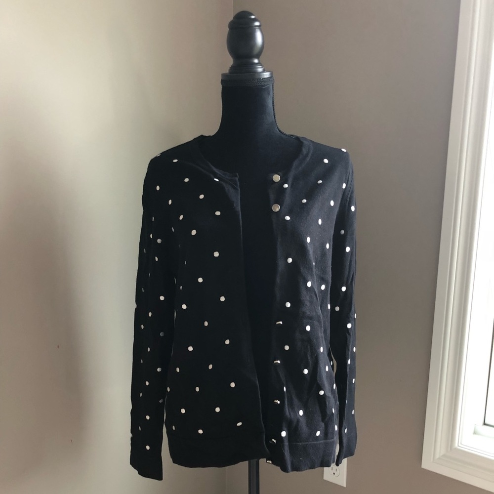 Charter Club cardigan, classic motif and buttons